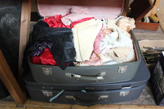 2 suitcases of mixed costume & clothing